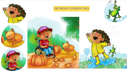 Children's picture book: Custom Book Illustrations, Full Page & Spot Art